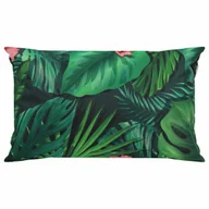 Poduszki dekoracyjne - Poduszka wodoodporna Botanic z filtrem UV 40x60 Jungle liscie zielona Domarex - miniaturka - grafika 1