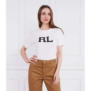 POLO RALPH LAUREN T-shirt RL PRIDE TEE-SHORT SLEEVE-T-SHIRT - Koszulki i topy damskie - miniaturka - grafika 1