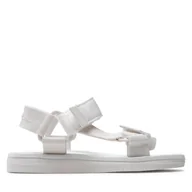 Sandały damskie - Sandały Melissa Papete + Rider Ad 32537 Biały - miniaturka - grafika 1