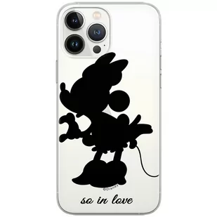 Etui Disney dedykowane do Iphone 12 PRO MAX, wzór: Minnie 002 Etui częściowo przeźroczyste, oryginalne i oficjalnie licencjonowane - Etui i futerały do telefonów - miniaturka - grafika 1