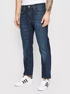 Spodnie męskie - Levi's Jeansy 502 29507-0548 Granatowy Taper Fit - miniaturka - grafika 1