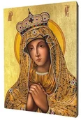 Ikony i obrazy sakralne - Krzemieniecka ikona Matki Bożej - miniaturka - grafika 1