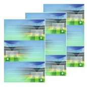 Zabawki kreatywne - Naklejki A szkolne Piłka Nożna Nowa - miniaturka - grafika 1