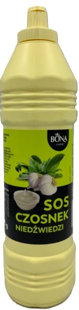 BONA SOS TUBA 900G CZOSNEK NIEDŹWIEDZI