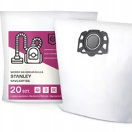 Worki do odkurzaczy - 20x Worek do Odkurzacza Stanley SXVC35PTDE Syntetyczny Flizelinowy Worki G9 - miniaturka - grafika 1