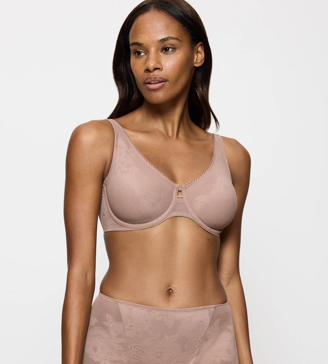 Biustonosz Triumph Wild Rose Sensation miękki Minimizer z fiszbinami 95F