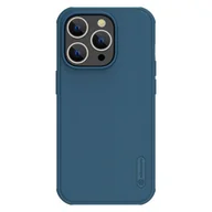 Etui i futerały do telefonów - Nillkin Super Frosted Shield Pro etui iPhone 14 Pro Max pokrowiec na tył plecki niebieski - miniaturka - grafika 1