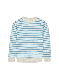 TOM TAILOR Bluza dziecięca dla chłopców, 34040 - Off White Blue Nep Stripe, 116-122 - Bluzy dla dziewczynek - miniaturka - grafika 1