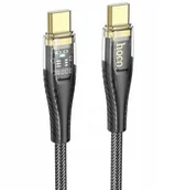 Kable USB - HOCO kabel Typ C do Typ C 3A 60W U121 1,2 m czarny - miniaturka - grafika 1