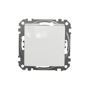 Przycisk jednobiegunowy Schneider Sedna Design SDD111111 biały Design &amp; Elements - Inne akcesoria elektryczne - miniaturka - grafika 1