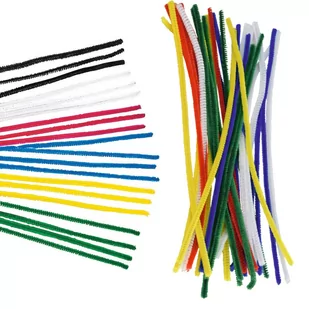 DRUCIKI KREATYWNE PLUSZOWE KOLOROWE WYCIORY 30CM - Dekoratorstwo - miniaturka - grafika 1