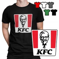 Koszulki męskie - KOSZULKA T-SHIRT MĘSKI WYBÓR - KFC ŚMIESZNE WZORY PREZENT - L - miniaturka - grafika 1