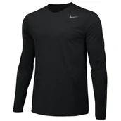 Koszulki sportowe męskie - Koszulka męska NIKE MEN'S LEGEND LONG SLEEVE CREW - miniaturka - grafika 1