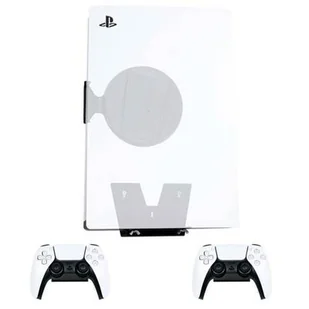 4MOUNT Zestaw uchwytów 4MOUNT 4M-PS5-B-V2 do konsoli PS5 konsola + 2 kontrolery) - Akcesoria do Playstation - miniaturka - grafika 1