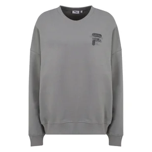 Damska Bluza FILA BANN OVERSIZED FAW0443-80027 – Szary - Bluzy damskie - miniaturka - grafika 1