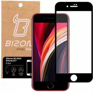 Szkła hartowane na telefon - Bizon Szkło hartowane Bizon Glass Edge do iPhone SE 2020/ 8/ 7, czarne 5903896180939 - miniaturka - grafika 1