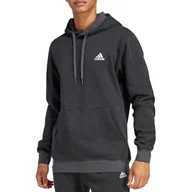 Bluzy męskie - Bluza adidas Seasonal Essentials IN7130 - szara - miniaturka - grafika 1
