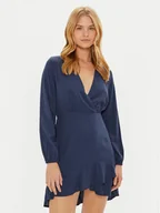 Sukienki - Pepe Jeans Sukienka codzienna Kendall PL953610 Granatowy Regular Fit - miniaturka - grafika 1