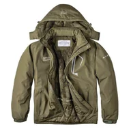 Odzież trekkingowa damska - Kurtka Turystyczna Męska Surplus Zimowa Stars Olive - miniaturka - grafika 1