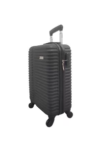Walizka kabinowa z ABS-u (41 L) czarna -  20x38x54 cm - Walizki - miniaturka - grafika 1