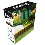 Ogrodzenia - Obrzeże palisada PALGARDEN 2,5 m zielone - miniaturka - grafika 1