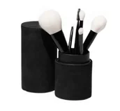 Pędzle do makijażu - Inglot Brush Tube zestaw pędzli do makijażu w tubie Czarny - miniaturka - grafika 1