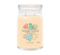 Świece - YANKEE CANDLE SIGNATURE ŚWIECA ZAPACHOWA CHRISTMAS COOKIE 567G - miniaturka - grafika 1