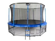 Trampoliny - Jumpi Trampolina Ogrodowa 435cm/14FT Niebieska Maxy Comfort TRMAXY14FTNIEB - miniaturka - grafika 1