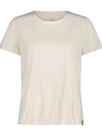 Koszulki sportowe damskie - CMP Koszulka funkcyjna w kolorze beżowym - miniaturka - grafika 1