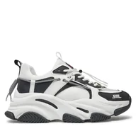 Sneakersy damskie - Sneakersy Steve Madden Vault 2 SM11003461 Biały - miniaturka - grafika 1