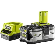 Akumulatory do elektronarzędzi - Ryobi Zestaw ładowarka i akumulator RC18120-140 - miniaturka - grafika 1
