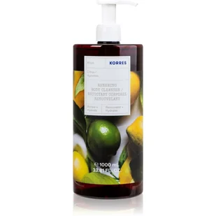Korres Citrus pobudzający żel pod prysznic 1000 ml - Kosmetyki do kąpieli - miniaturka - grafika 1