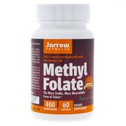 Witaminy i minerały - Methyl Folate 400 mcg 60 kapsułek Jarrow Formulas - miniaturka - grafika 1