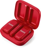 Mikrofony komputerowe - Mikrofon Rode Wireless Micro czerwony WIMICROCRED - miniaturka - grafika 1