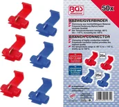 Akcesoria motoryzacyjne - BGS 80757 50-elementowy zestaw ścisków sprężynowych, 0,5-2,5 mm BGS-80757 - miniaturka - grafika 1