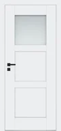 Drzwi wewnętrzne - Dre Drzwi Wewnętrzne Z Szybą Estra 2 Okleina Biała Mat - miniaturka - grafika 1