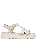 Sandały damskie - Geox Sandały D Adacter S D55YVB 00043 C5322 Beżowy - miniaturka - grafika 1