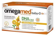 Suplementy diety - Omegamed baby+d 0+ x 60 kaps.twist-off - miniaturka - grafika 1
