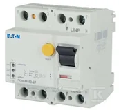 Bezpieczniki elektryczne - Wyłącznik różnicowoprądowy 10kA, In=80A,I?N=0,03A, typ G/F, 4 biegunowy. FRCDM-80/4/03-G/F - miniaturka - grafika 1