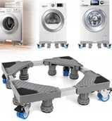 Akcesoria i części do pralek i suszarek - Podstawa Pod Pralkę, Mobilny Stojak Do Pralki, Stojak Do Pralki Z 4 Kółkami - miniaturka - grafika 1