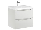 Szafki łazienkowe - Szafka Wisząca Z Umywalką ETH 50 cm - Kaszmir Mat - miniaturka - grafika 1