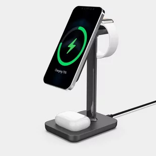 eSTUFF 3in1 Magnetic Wireless Charger - Ładowarki do telefonów - miniaturka - grafika 1