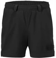 Spodenki męskie - KRÓTKIE SPODNIE ROZCIĄGLIWE SZORTY SPODENKI ELASTYCZNE SHORTS CZARNE L - miniaturka - grafika 1