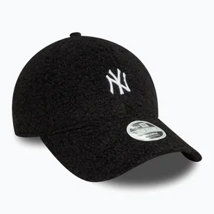 Czapka z daszkiem damska New Era Borg 9FORTY New York Yankees black WYSYŁKA W 24H 30 DNI NA ZWROT - Czapki damskie - miniaturka - grafika 1