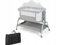 Łóżeczka i kojce - Łóżeczko Turystyczne Costway (X105) - miniaturka - grafika 1