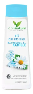 COSNATURE MED Naturalny żel oczyszczający do twarzy i ciała z solanką i rumiankiem 2w1 250 ml - Żele do mycia twarzy - miniaturka - grafika 2