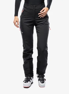 Spodnie na skitury damskie Salewa Sella DST Pants - black out - Spodnie narciarskie - miniaturka - grafika 1