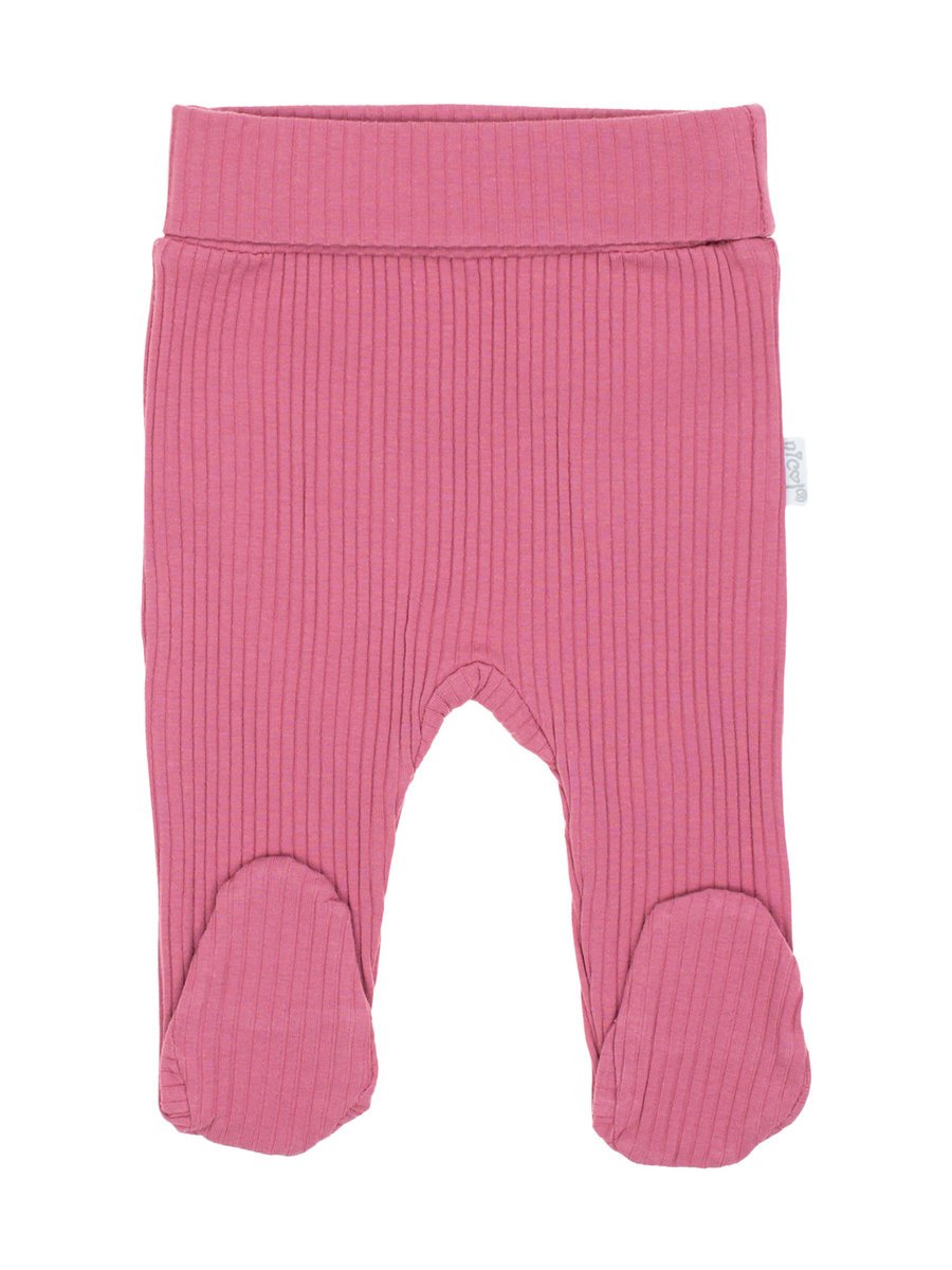 Dziewczęcy półśpioch bawełniany gładki różowy Nicol