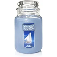 Świece - Yankee Candle, Świeca zapachowa Large Jar Lifes A Breeze 623g - miniaturka - grafika 1