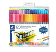 Długopisy - Flamastry dwustronne Design Journey 120 kolorów Staedtler - miniaturka - grafika 1